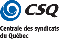 Logo Centrale des syndicats du Québec (CSQ)