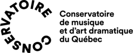 Logo Conservatoire de musique et d'art dramatique de Montréal