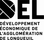 Logo DEL (Développement économique de l'agglomération de Longueuil)