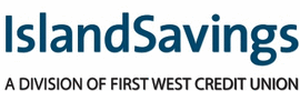 Logo Island Savings, a division of First West Credit Union