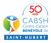 Logo Centre d'action bénévole de Saint-Hubert CABSH
