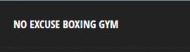 No Excuse Boxing Inc.